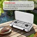 HORNILLO MECHIONI MINERVA2 GAS 2F BLANCO