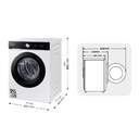 LVD. SAMSUNG WW11BB534DAES3 11K 1400R BCA ATD ECB