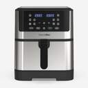 FREIDORA AIRE U.BLUE 6008B NEG/INOX DIGITAL 8L