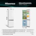FRICOM. HISENSE RB440N4AWA 202x60 NF INOX
