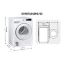 SECADORA SAMSUNG DV90T6240HE 9K BC BCA DSP WIFI