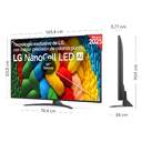 TV LG 65%%%quot; 65NANO81A6A UHD NANOCELL ALFA7 WEBOS25