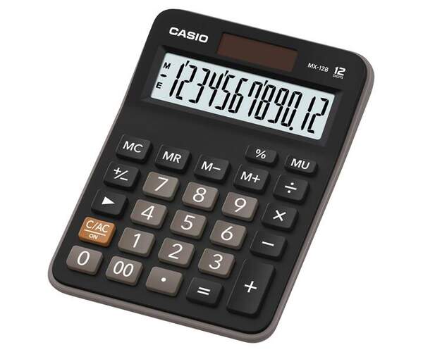 Calculadora Casio MX-12B Negra