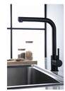 GRIFO COCINA IMEX GCE006NG MALTA NEGRO MATE