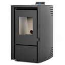 ESTUFA A PELLET RED POD FIRST 6KW BLACK