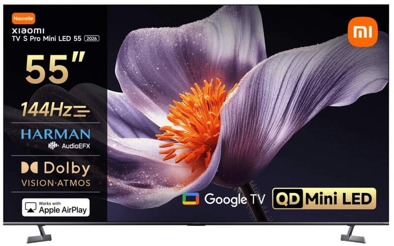 TV Xiaomi 55" MiniLED S Pro 2026 TV Xiaomi 55" MiniLED S Pro 2026