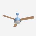 VENTILADOR TECHO U.BLUE VENTO6048BL DC 122CM WIFI