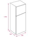 FRI. TEKA RTF13610WH 176x60 2P CICLICO BCO