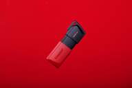 MEMORIA USB KINGSTON 128GB NEGRO/ROJO RETRACTIL