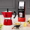 CAFET. ITALIANA BIALETTI NEW MOKA INDUCTION RED 4T