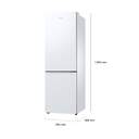 FRICOM. SAMSUNG RB34C600DWW/EF 185x59x66 NF BCO