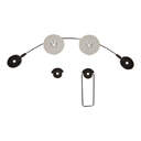 SOPORTE TV ENGEL AC0553E 400X400 50KG ULTRASLIM