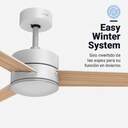 VENTILADOR TECHO U.BLUE BORA 4048WDC 118CM DC LED