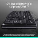 TECLADO LOGITECH K120 USB NEGRO 920-002499  