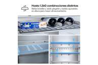 FRICOM. LG GBBS726CPY 203x60 419L INOX METALFRESH