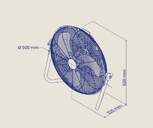 CIRCULADOR ARTICA AVI120W20 120W 50 CM