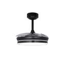 VENTILADOR TECHO RETRACT CRISTAL MOSS MINI 46W MD