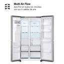 FRI. LG GSJC41PYPE 179X91 638L INOX DISPEN