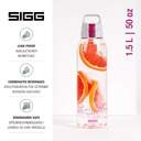 BOTELLA SIGG TOTAL CLEAR ONE BERRY MYPLANET 1.5 L