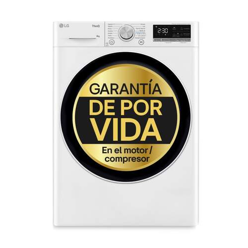 Secadora Bomba de Calor LG RH80V9AV4N