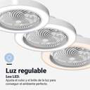 VENTILADOR TECHO U.BLUE XALOC 7048W DC 48CM