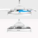 VENTILADOR TECHO TAURUS FRESKO HIDE%%%amp;GO 106CM RETRA