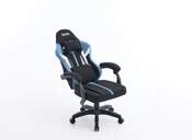 SILLA GAMING NASA SATURN PRO NEGRO AZUL CLARO