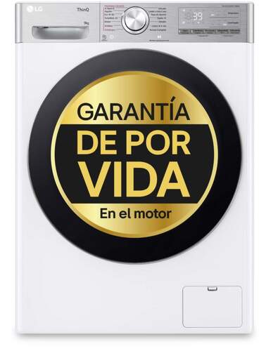 Lavadora LG F4WR9009A2W