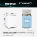 CONG.HOR HISENSE FT145N1AWDL 86x60 141L BCO
