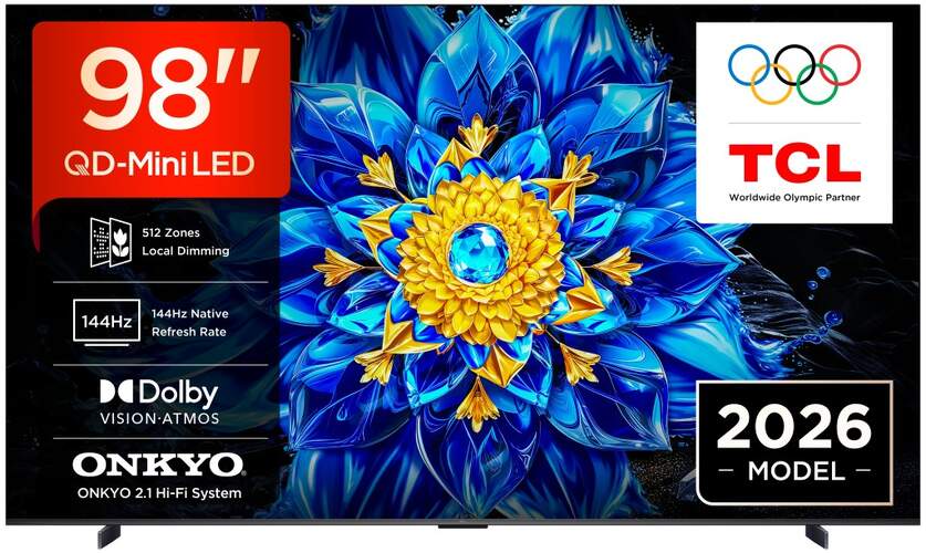 TV TCL 98" MiniLED 98P8L TV TCL 98" MiniLED 98P8L