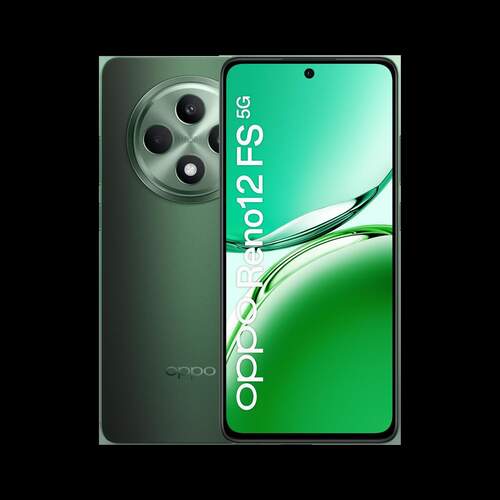 Smartphone Oppo Reno 12 FS -12/512 GB, 6&#39;67", 5 G, Android 14, LPDDR4X,  IP64, Verde