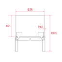 FRI. TEKA RFD75850SS 183x84 FD NF INOX 113430078