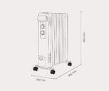 RADIADOR ACEITE ARTICA ARA2500 2500W