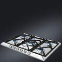 ENCIM. SMEG SRV576GH5 5F GAS 70CM INOX