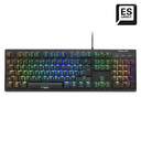 TECLADO SHARKOON SGK30 BLUE MECANICO RGB GAMING