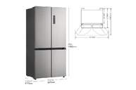 FRI. LG GMM42PYBEH 190x91 4P NF INOX DSP