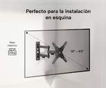 SOPORTE TV ART GENIUM GSPART43 20KG 13-43