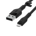 CABLE BELKIN LIGHTNING a USB A 1M CAR.RAPIDA BLACK