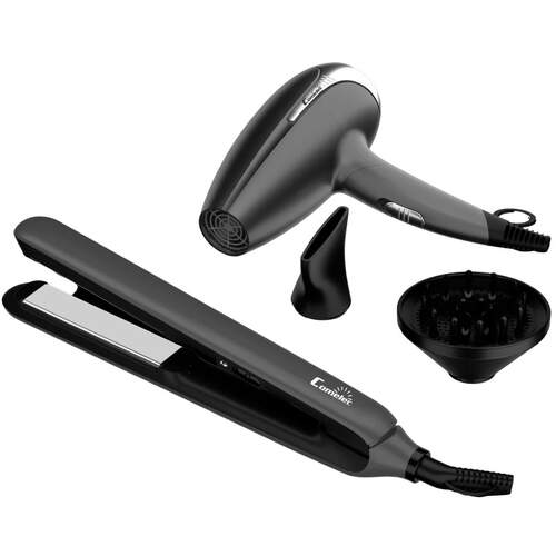 Secador Comelec HD7125 con Accesorios + Regalo Plancha