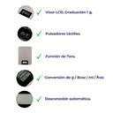 BALANZA JATA HBAL1211 ELECTRONICA 5K/1G INOX