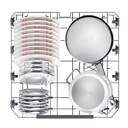 LVJ. HOOVER HF6B4S1PX 10P 3%%%#170;B 44DB DSP INOX