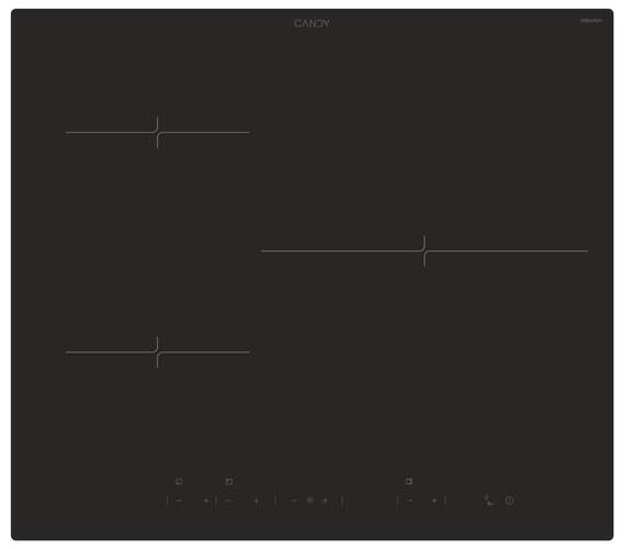 Placa Inducción Candy CIDD633C