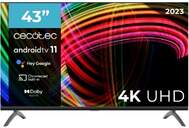 TV CECOTEC 43%%%quot; ALU30043 UHD ANDROIDTV HDR10 HOTEL