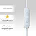 AURICULARES SONY WIC100W WHITE BLUETOOTH