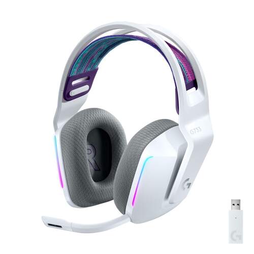 Auriculares diadema Logitech G733 Blanco