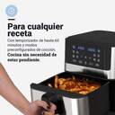 FREIDORA AIRE U.BLUE 6008B NEG/INOX DIGITAL 8L