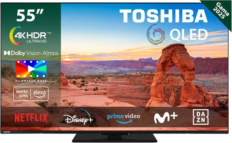 TV Toshiba 55" QLED 55QV3463DG TV Toshiba 55" QLED 55QV3463DG