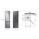 FRICOM. SAMSUNG RB38T675CS9 203x60  NF INOX