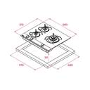 ENCIM. TEKA GBC63010KBN 112580002 3F CRISTALGAS