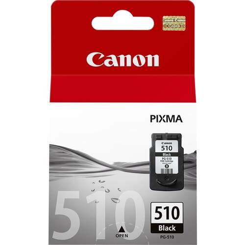 CARTUCHO CANON NEGRO PG-510 PARA PIXMA MP230/235/237/ 240/250/258/260/270/ 272/2